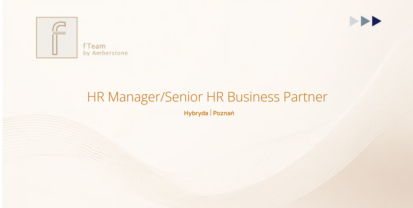 HR Manager/Senior HR Business Partner